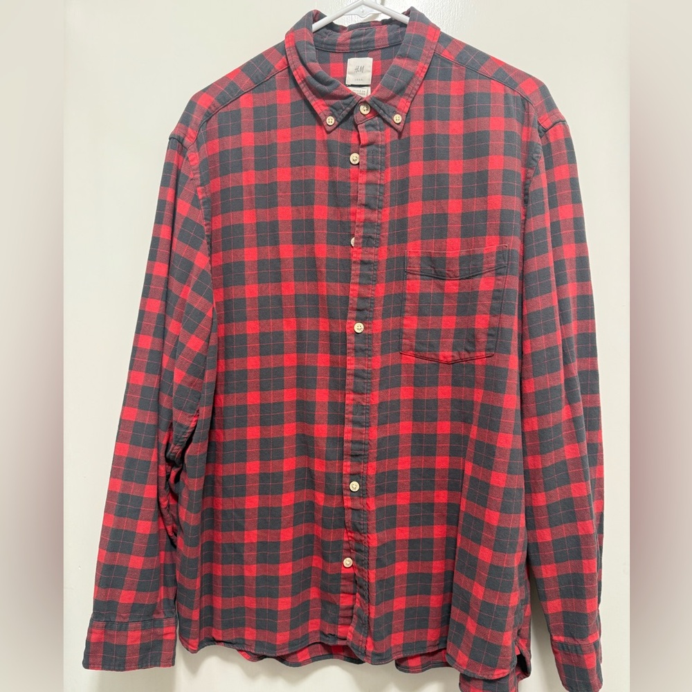 H&M long sleeve shirt- XL